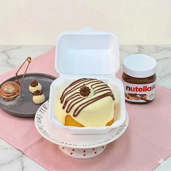 Mini bolo Ninho com Nutella