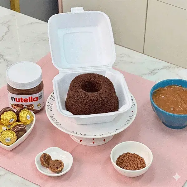 Mini bolo Ferrero Rocher