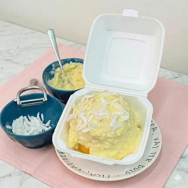 Mini bolo Coco Cremoso